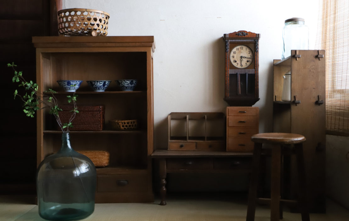 当店について | 古道具めぐる｜日本の古い手仕事品（古家具、古民具、骨董器等）の通販