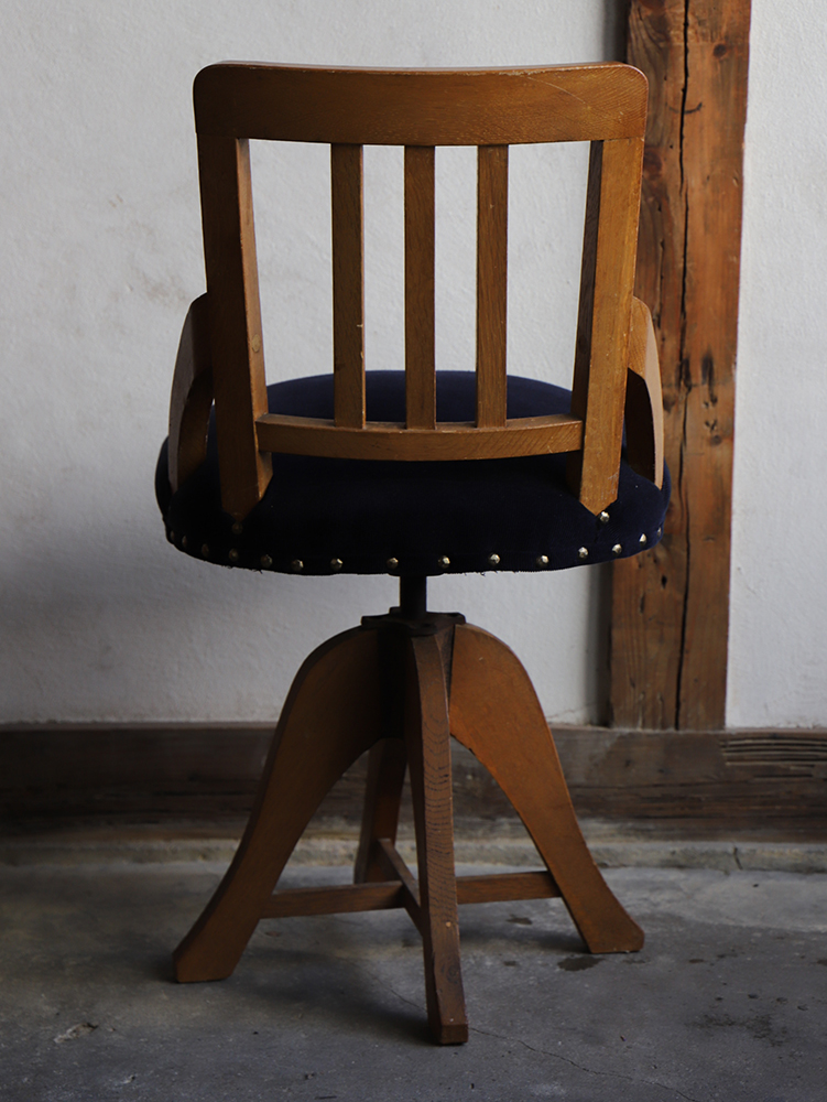 木製の回転椅子・ドクターチェア | ｜古家具、古民具、民藝、和食器等 