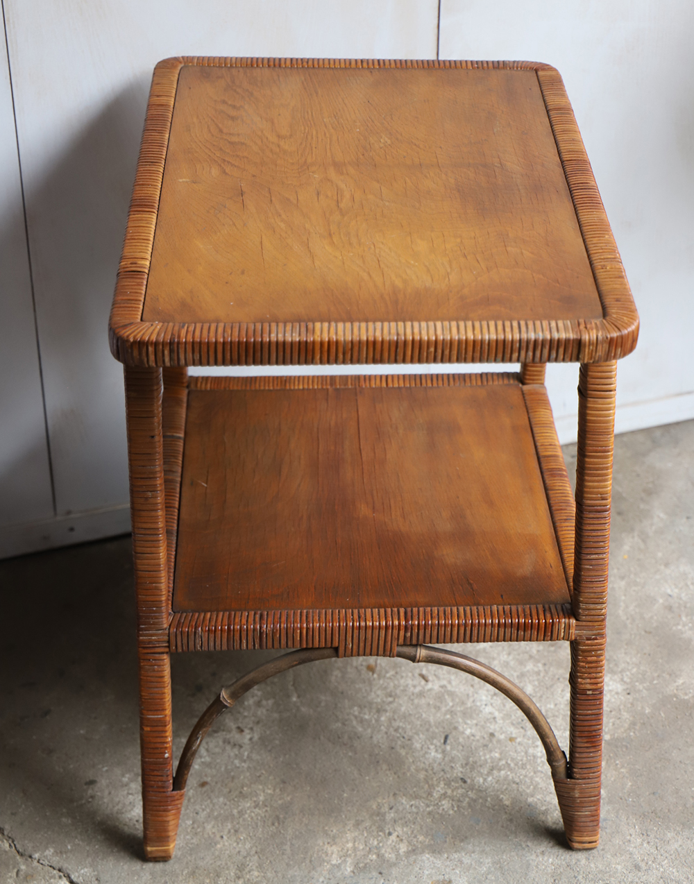 籐製のサイドテーブル | ｜古家具、古民具、民藝、和食器等の通販 