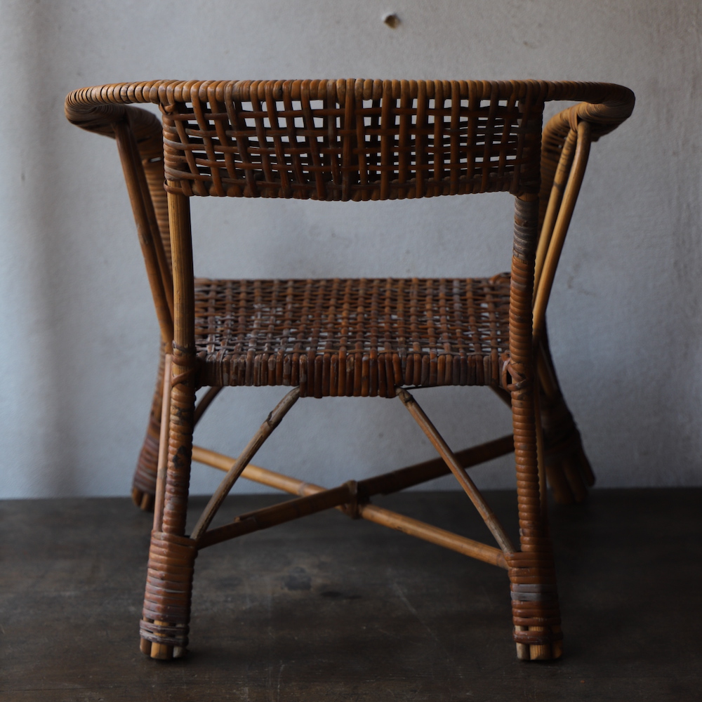 籐の子供椅子 | ｜古家具、古民具、民藝、和食器等の通販 古道具めぐる 